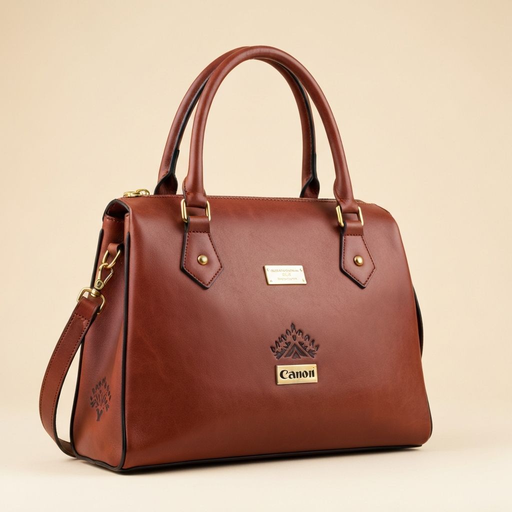 Editorial Leather Tote